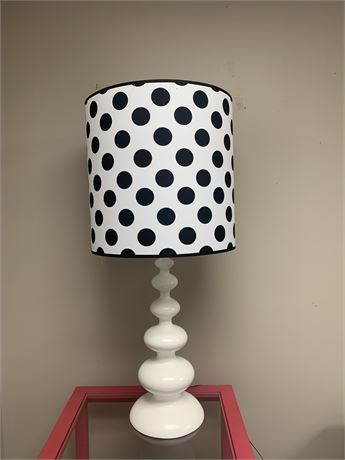 Modern Spindle Lamp