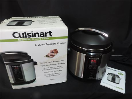 CUISINART 6 Quart Pressure Cooker