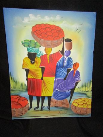 Jamaican Themed Original Painting