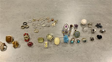 Lot of Costume/Fashion Rings