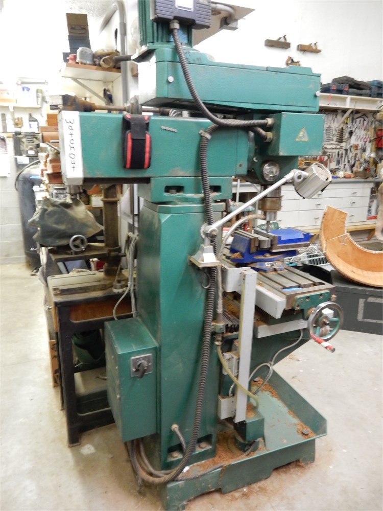 Transitional Design Online Auctions Grizzly G3616 Milling Machine