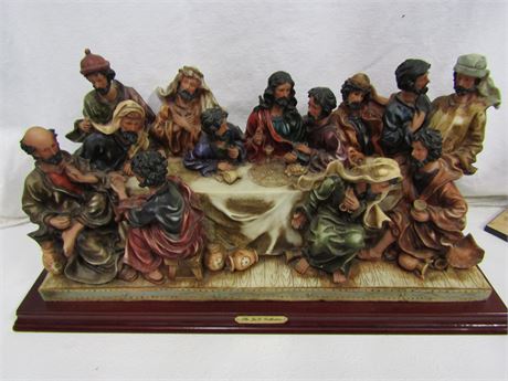 The Last Supper Statue Table Art