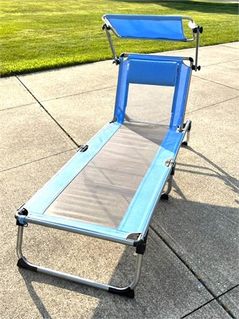 Portable Folding Chaise Lounge