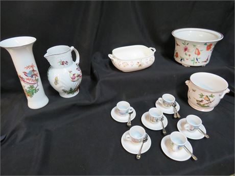 Porcelain/Ceramic Tableware Lot w/Wedgwood