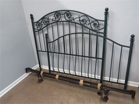 Wrought Iron Gate Type Queen Bed