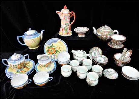 Vintage Asian Tea Sets