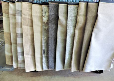 Upholstery Grade Fabric Swatches