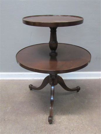 Vintage 2-Tier Side Table