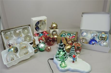 Vintage CHRISTMAS  ornaments