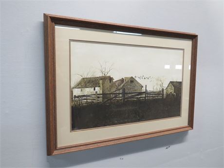 ANDREW WYETH Watercolor Print