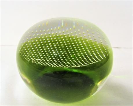 Jabe Tarter Authentic Glass Paperweight