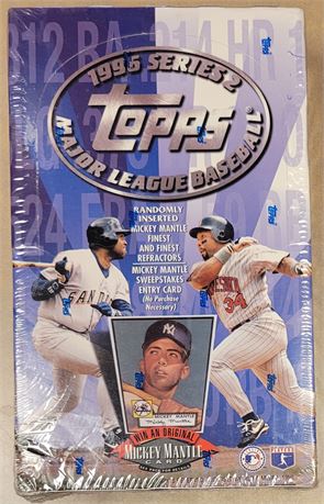 1996 Topps Series 2 Baseball Factory Sealed Box
