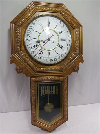COLONIAL of ZEELAND Regulator Wall Clock