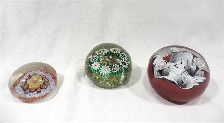 Collectible Art Glass Paperweights
