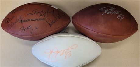 Cleveland Browns Autographed Footballs