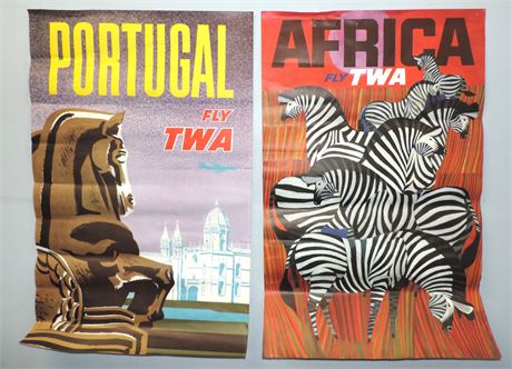 Vintage TWA Posters