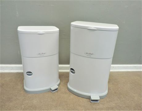 Two Janibel Akord Adult Diaper Disposal System