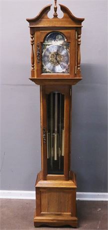 Grandfather Clock, crafted by local Strongsville artist Daniel High