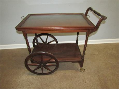 Antique Serving Cart