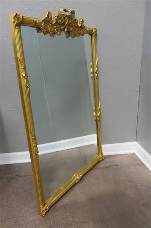 Gold Framed Mirror by Traditional Carvers Guild