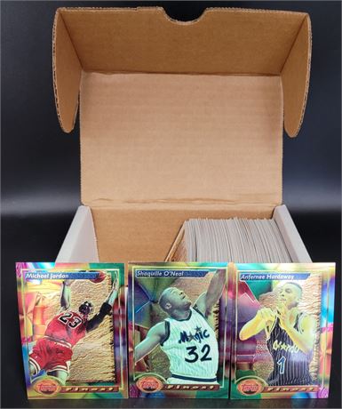 MICHAEL JORDAN SHAQUILLE O'NEAL AND MORE IN THIS PARTIAL 1993-94 FINEST SET