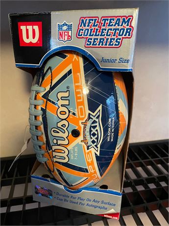 2004 Super Bowl XXXIX NFL Team Collector Series Wilson Junior Size Football