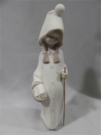 LLADRO Shepherdess Porcelain Figurine