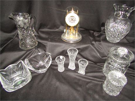 Crystal Glassware Collection, Lenox, Rosenthal, and Howard Miller Lead Crystal