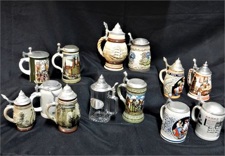 Collectible Beer Stein Lot