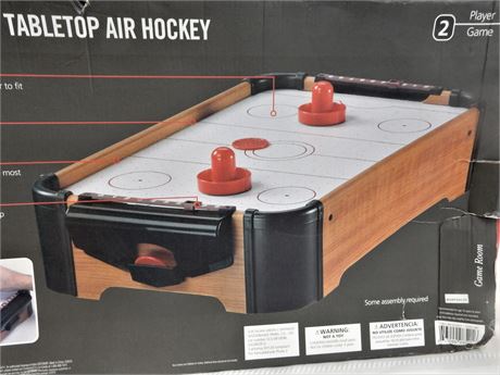 TOTES Table Top Air Hockey Game