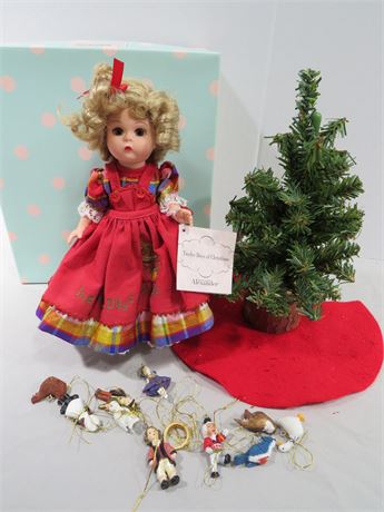 MADAME ALEXANDER Twelve Days Of Christmas Doll