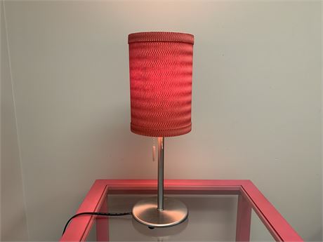 “ CONTEMPO RED” Table Lamp