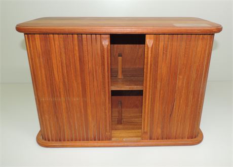 Solid Teak Wood CD Cabinet
