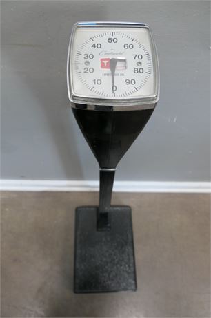 Vintage Health O Meter Doctor's Scale 300lb. Capacity by Continental