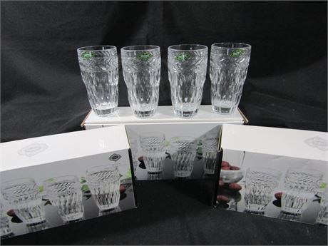 Shannon Classic Crystal High Ball Glasses, 3 Sets of 4