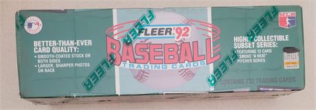 1992 Fleer Baseball Factory Sealed Set
