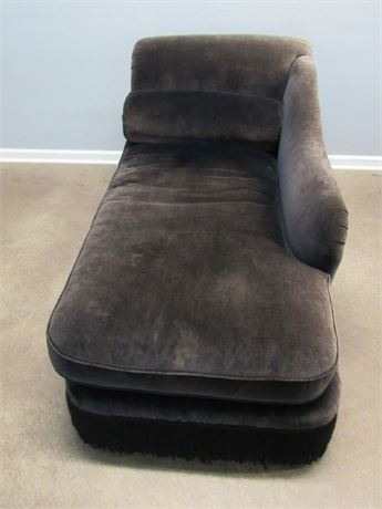 Century Furniture Microfiber Chaise Lounge