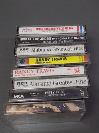 Factory Sealed Classic Country Cassettes