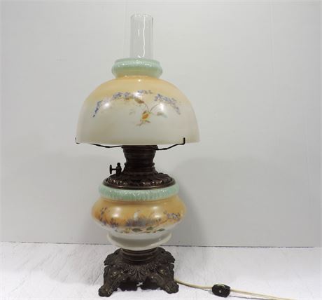 Hand Painted Gone with the Wind Lamp