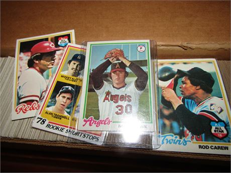 1978 Topps Baseball Cards Complete Set