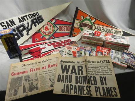Vintage Sports Publications & Collectibles