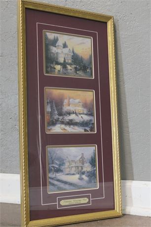 Painting, Thomas Kincade "Victorian Christmas Past"