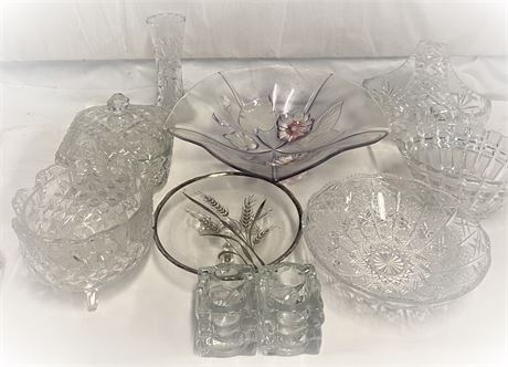 Vintage Cut Glass and Crystal