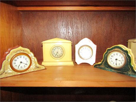 Vintage Bakelite Alarm Clocks