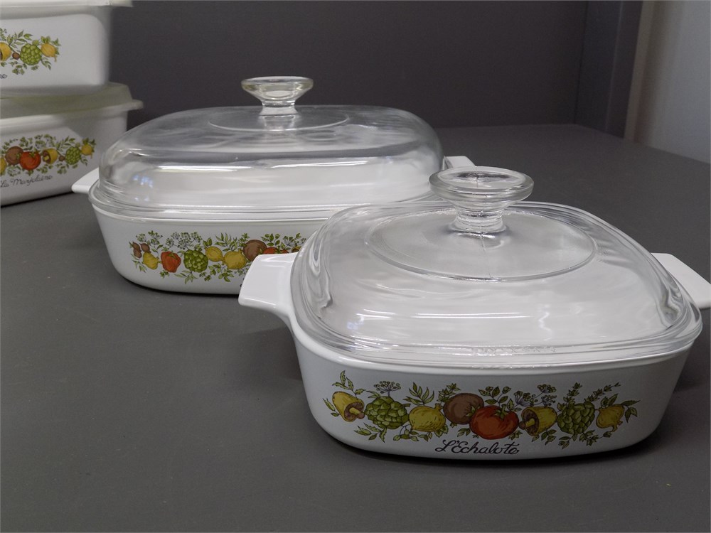 Transitional Design Online Auctions - Corning Ware Collection