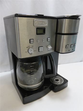 CUISINART 12-Cup Coffee Maker and Single Serve Brewer