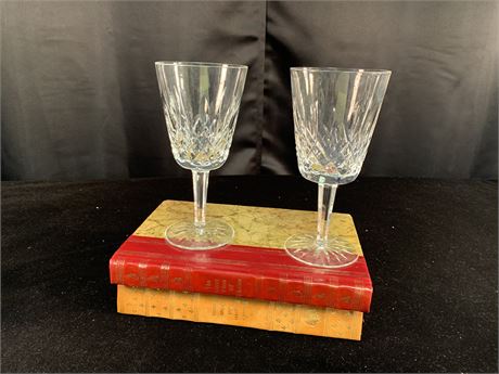 WATERFORD LISMORE WATER GLASSES