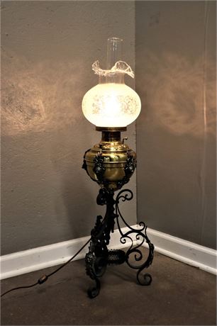 Vintage Glass Bulb Lamp