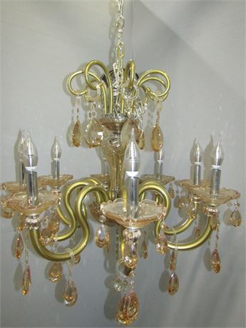Hanging Crystal Lamp Chandelier with LED lamps