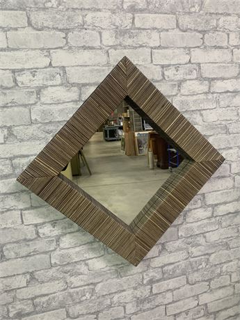 Unique Textured Material Mirror